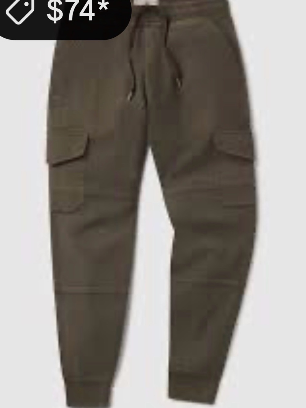 Men's Cargo Jogger Pants - Casual Utility Style